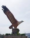 Langkawi Eagle Square - Dataran Lang isolated Royalty Free Stock Photo